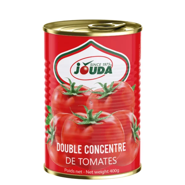 Double concentré de tomates en boite métallique 1/2 JOUDA