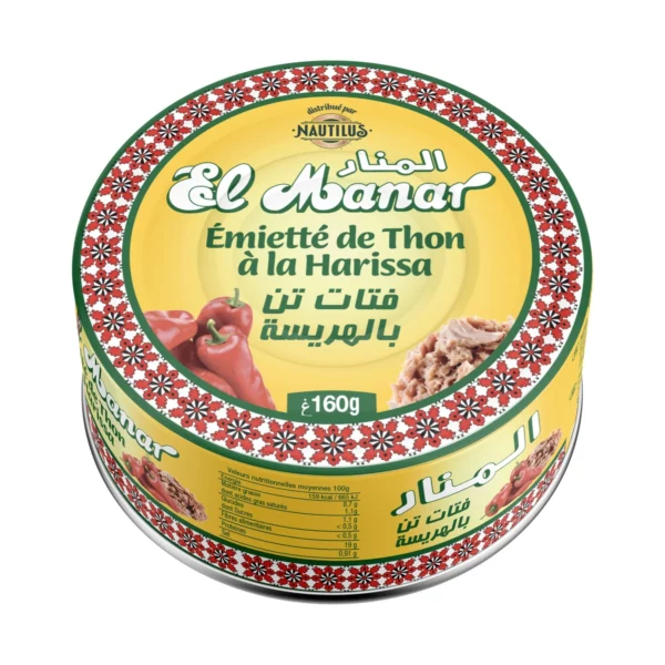 Thon en miettes à la harissa 85 g