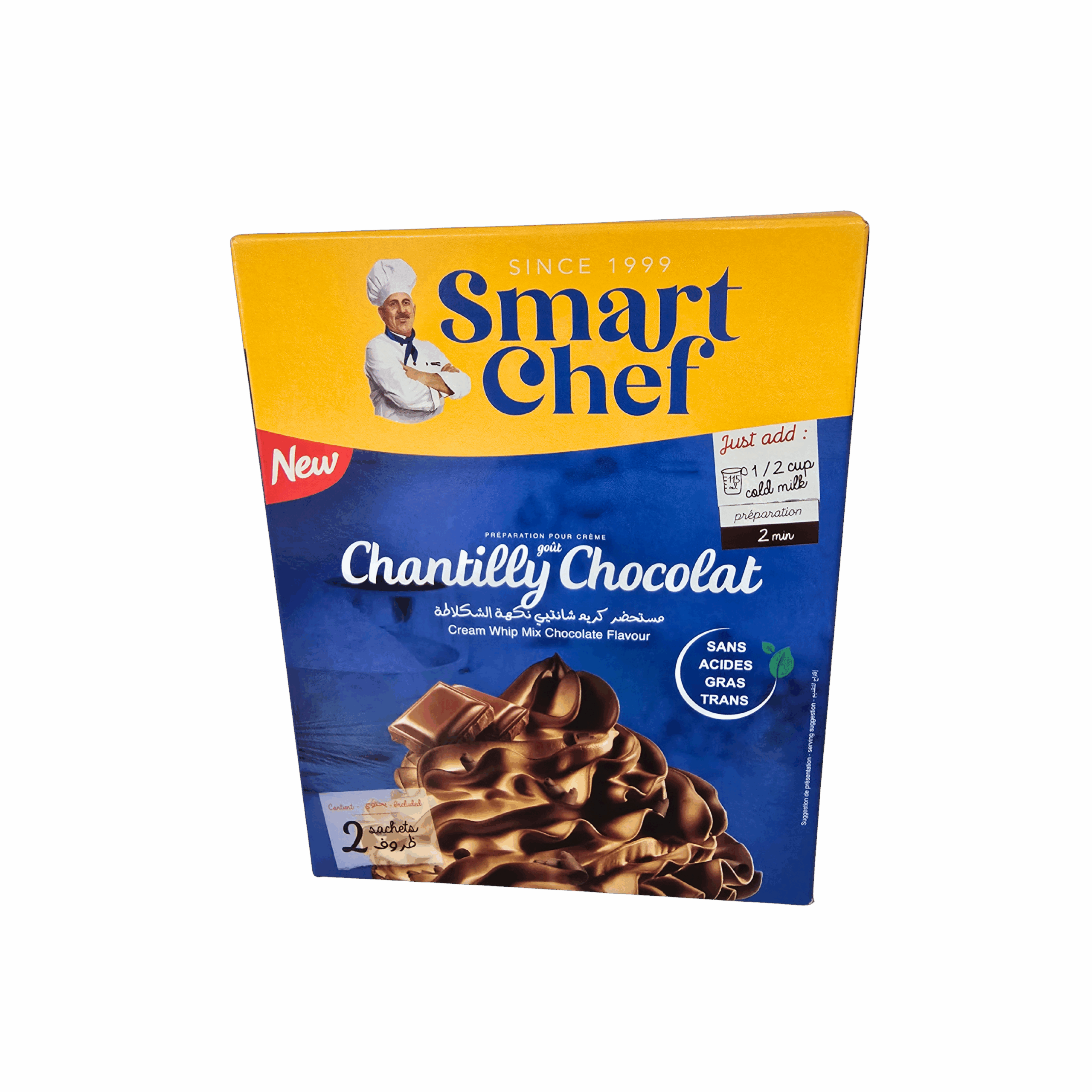 Crème Chantilly Chocolat 72 G