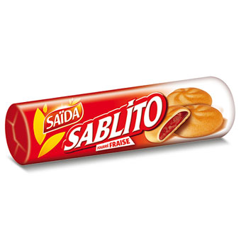 Sablito Fraise 128 Gr