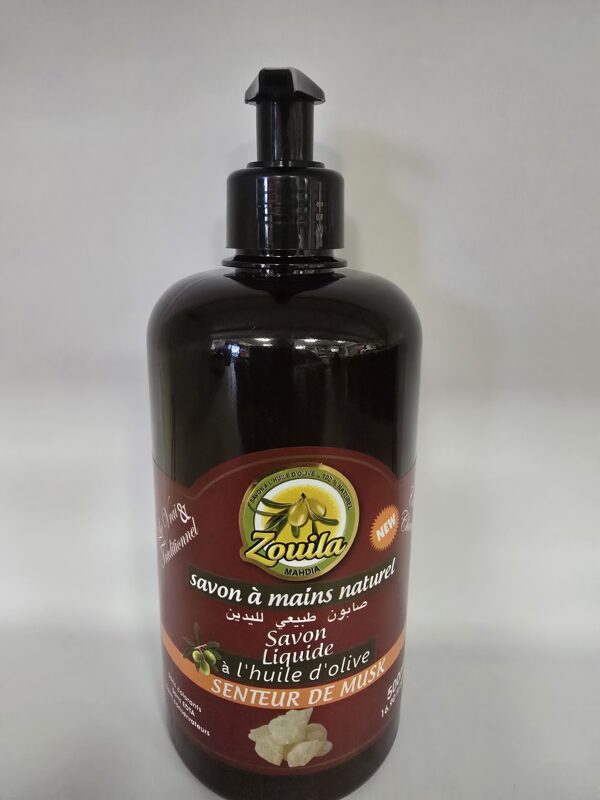 SAVON A MAINS NATUREL SENTEUR DE MUSK 500 ML