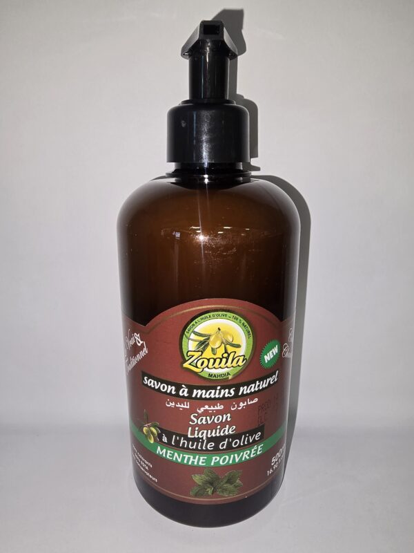 SAVON A MAINS NATUREL MENTHE POIVREE 500 ML