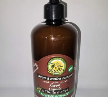 SAVON A MAINS NATUREL MENTHE POIVREE 500 ML