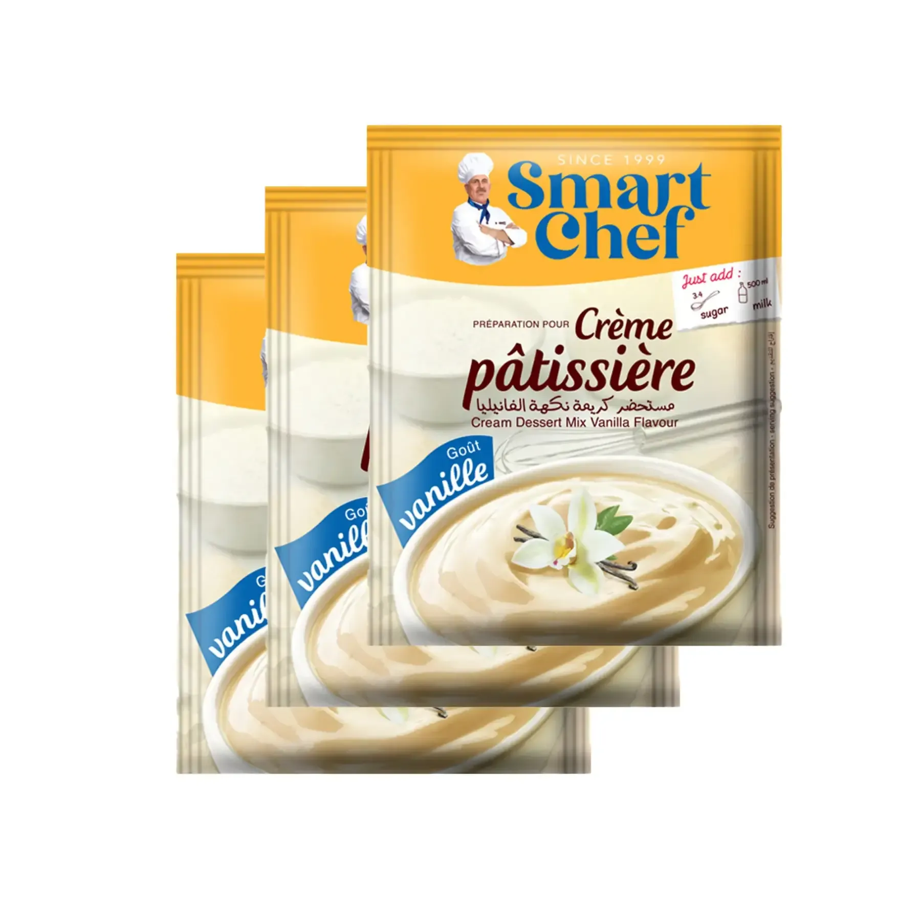 Crème Pâtissière goût Vanille 38 G