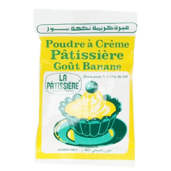 Crème LA PÂTISSIERE 40GR Banane
