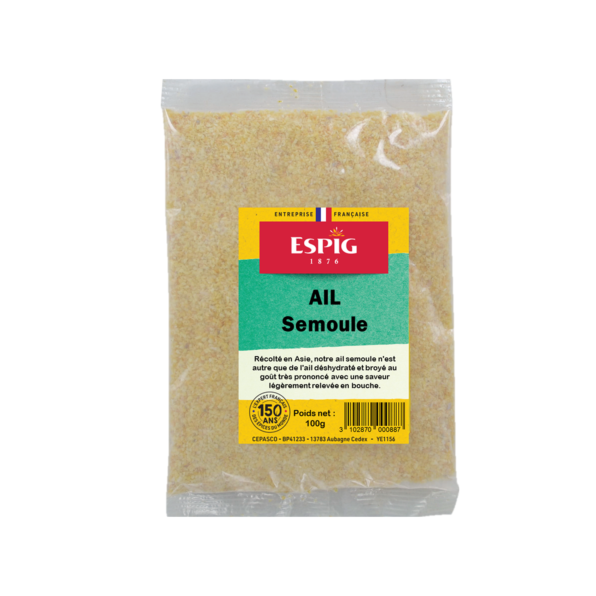Ail Semoule 100 Gr