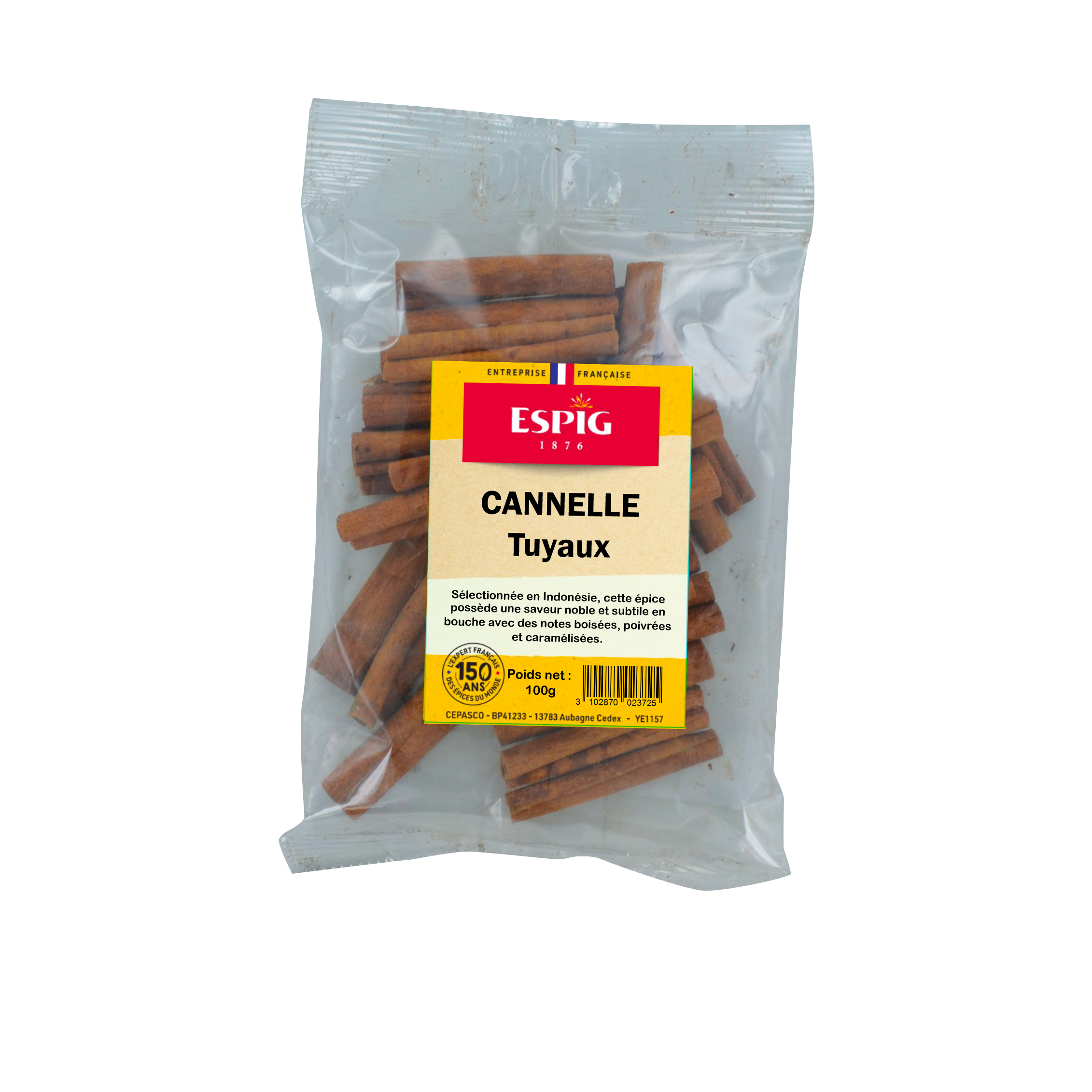 Cannelle Tuyaux 100 Gr