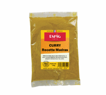 CURRY Recette Madras 100 Gr