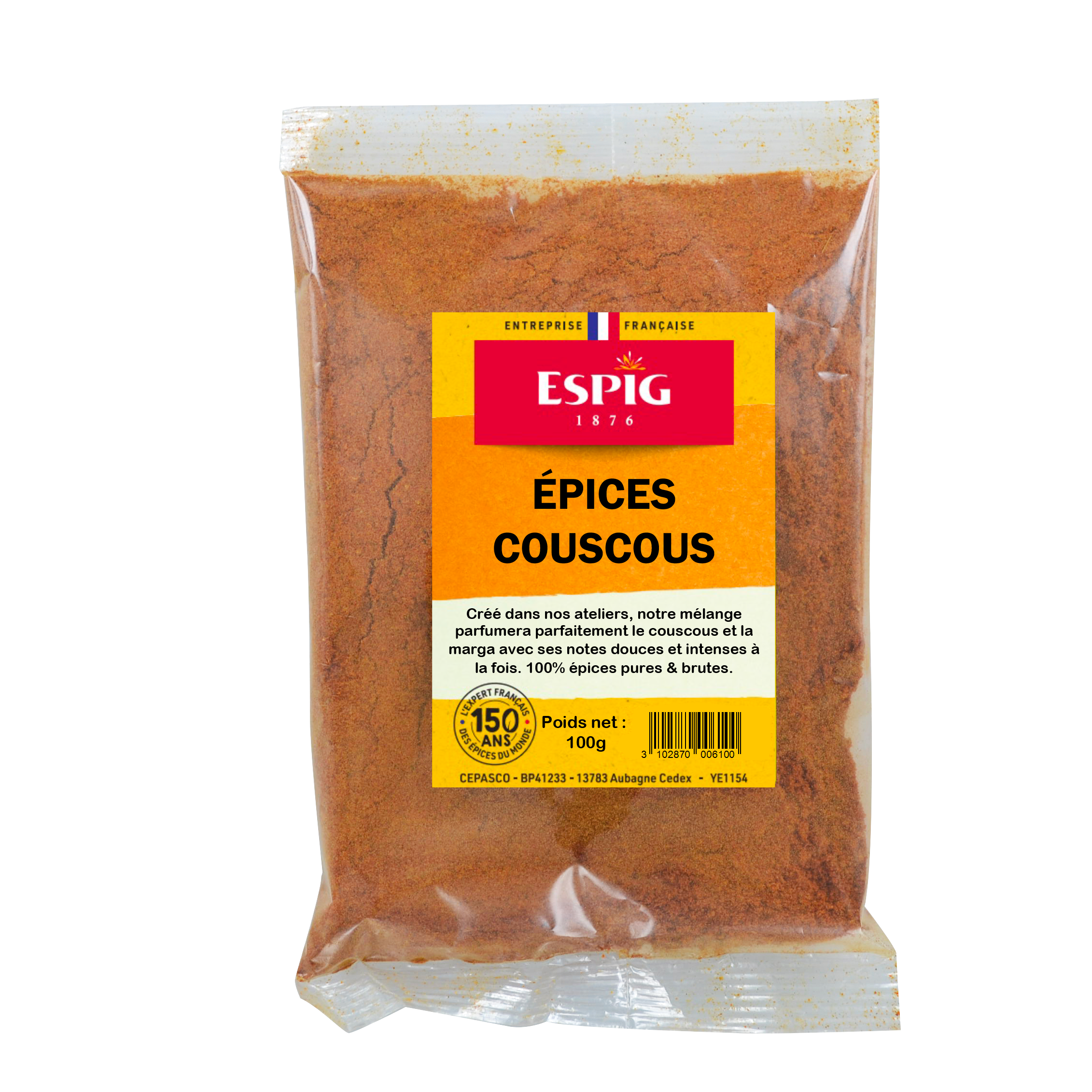 Epices Couscous 100 Gr
