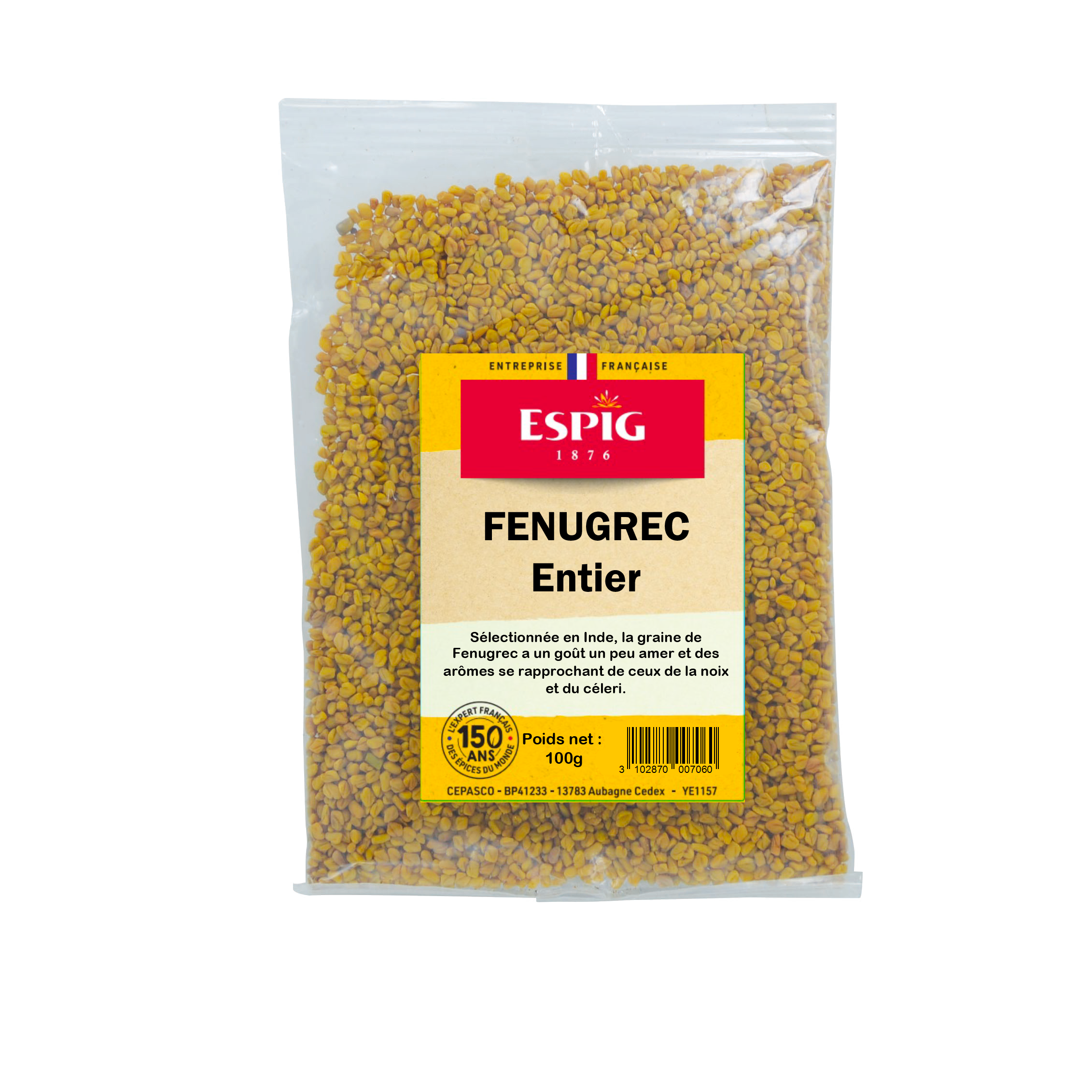 Fenugrec Entier 100 G
