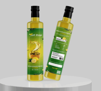 Huile Extraite d’olives & Citron CHETOUI TUNISIE 25 CL