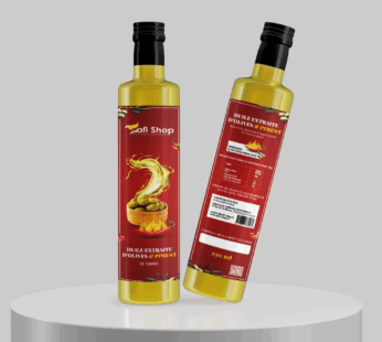 Huile Extraite d’olives & Piment CHETOUI TUNISIE 25 CL