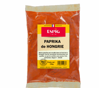 Paprika de Hongrie 100 Gr