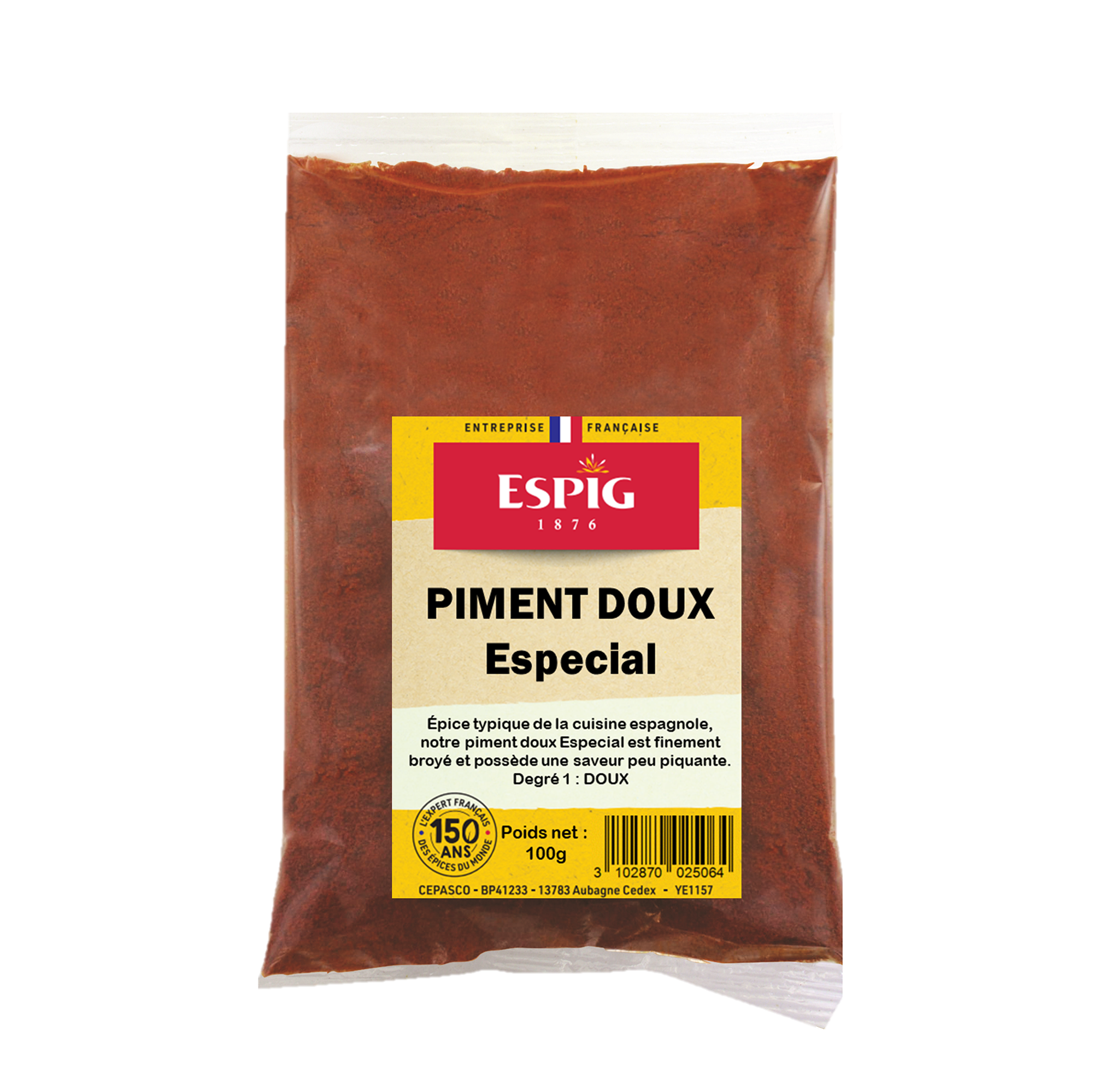 Piment Doux Especial 100 Gr