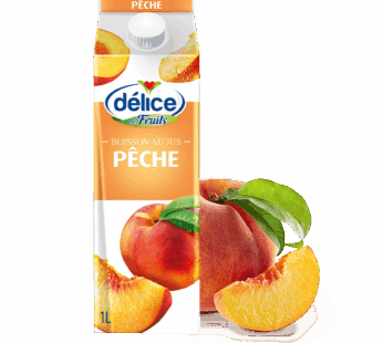 Jus délice au jus pêche 1L