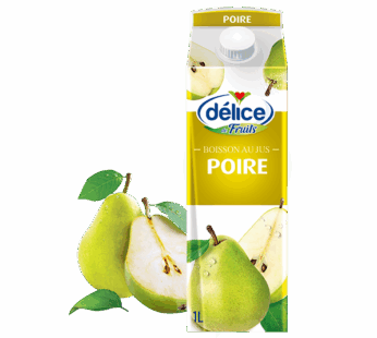 Jus délice au jus poire 1L