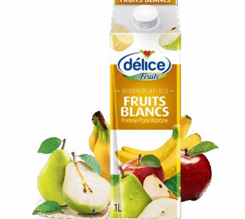 Jus délice au jus Fruits blancs 1L