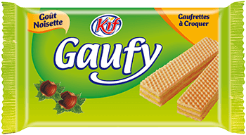 5+1 Gratuit Gaufy - Noisette 80 G