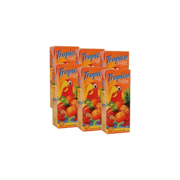 Lots de 6 jus Tropico 20 CL