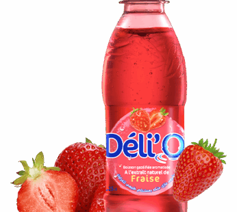 PACK DE 12 Déli’o Fraise 25OML