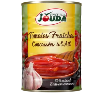 Tomate fraîche concassée à l’Ail JOUDA 400 Gr