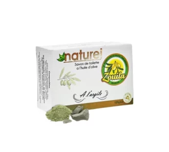 SAVON DE TOILETTE A L’HUILE D’OLIVE – L’ARGILE 125 G